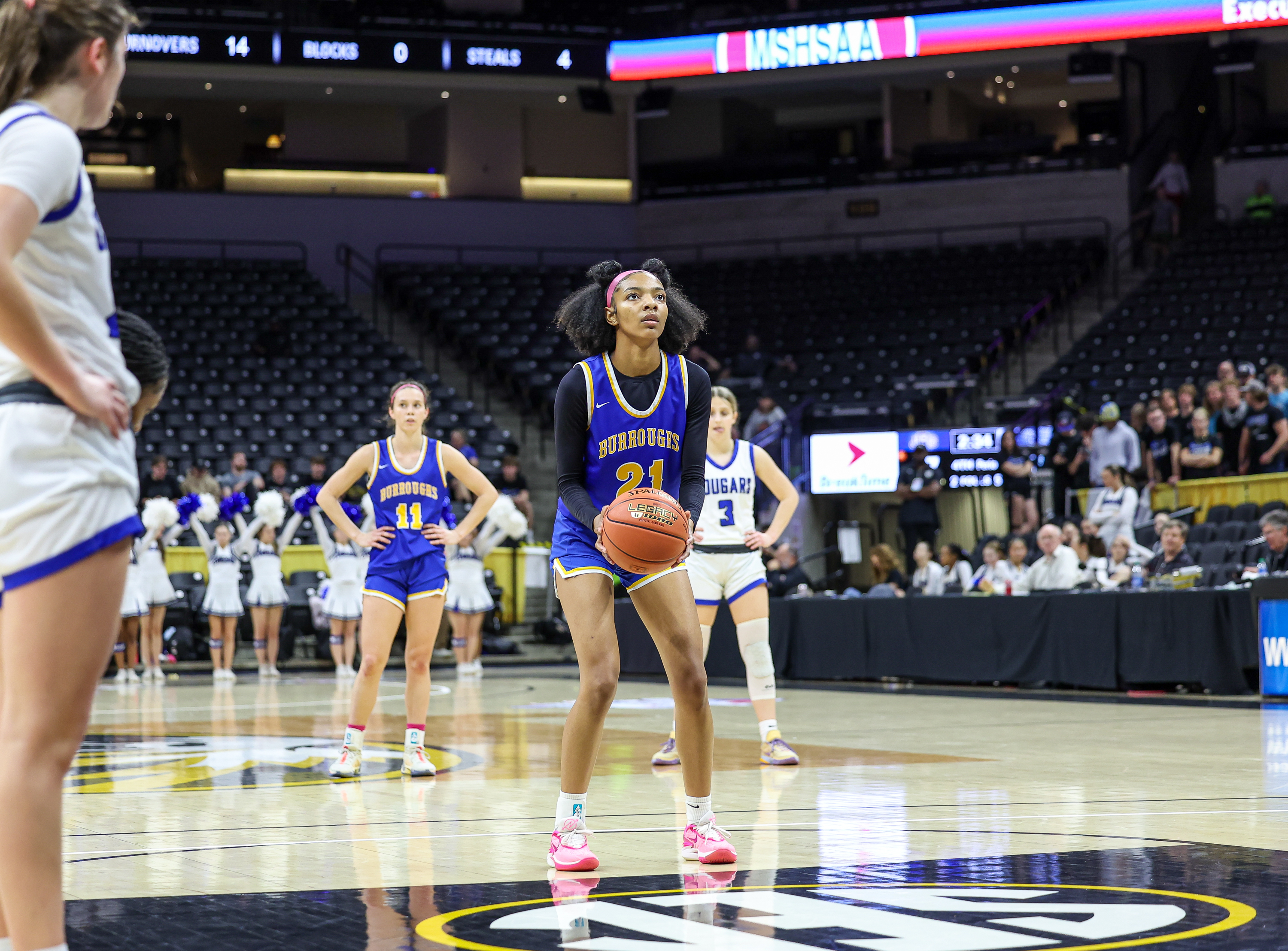 John Burroughs Lutheran St. Charles  Missouri girls basketball March 14 2024 David Smith 27114
